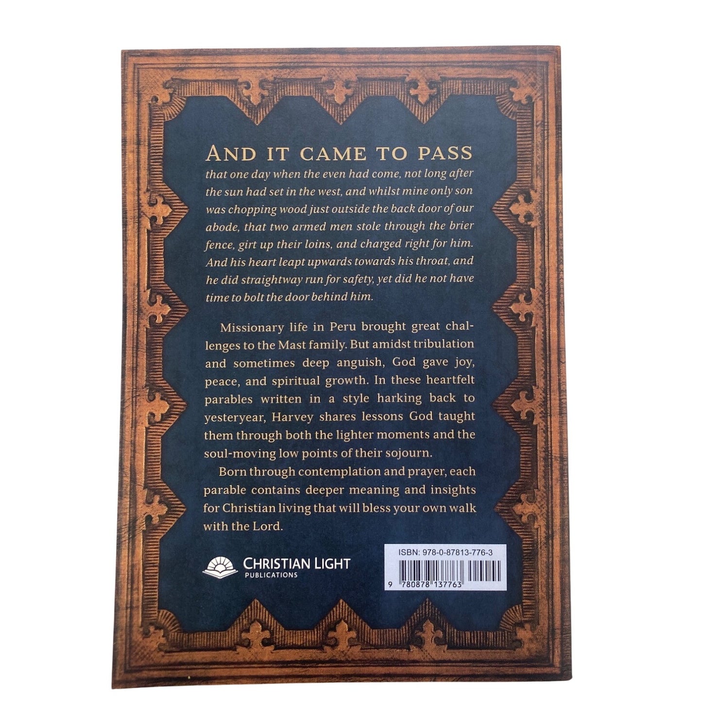 Parables From Peru By Harvey Mast