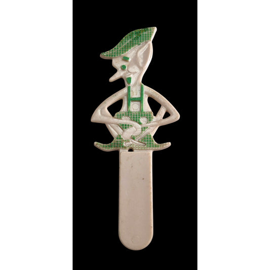Vintage B&B Remembrance Elf Bookmark St Paul Minnesota Plastic Novelty 4"