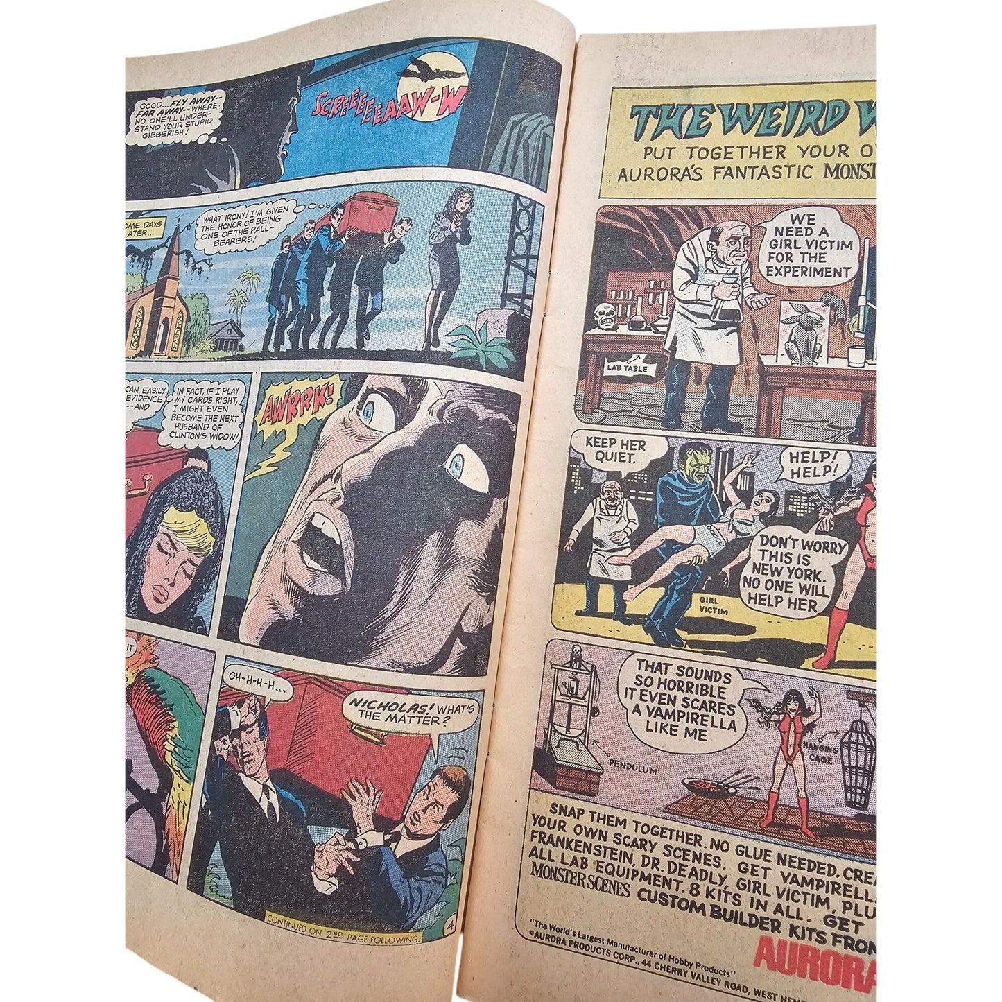 Vintage 1970 DC Comics The Unexpected Issue #125 Horror Comic Book 15¢ Cover Price