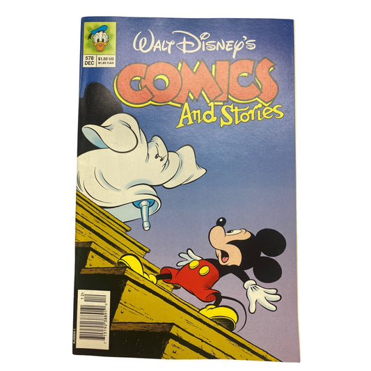 Vintage Walt Disneys Comics & Stories Issue #578 December 1992 Mickey Mouse Donald Duck