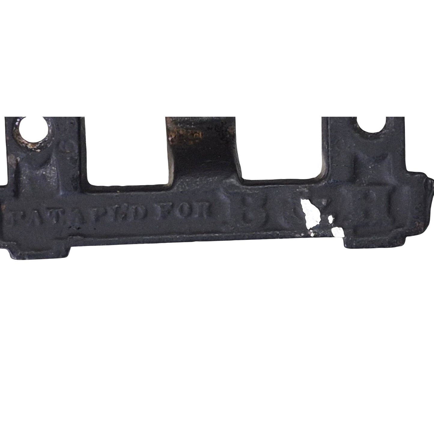 Cast Iron Oil Lamp Wall Swing Arm Holder 12"