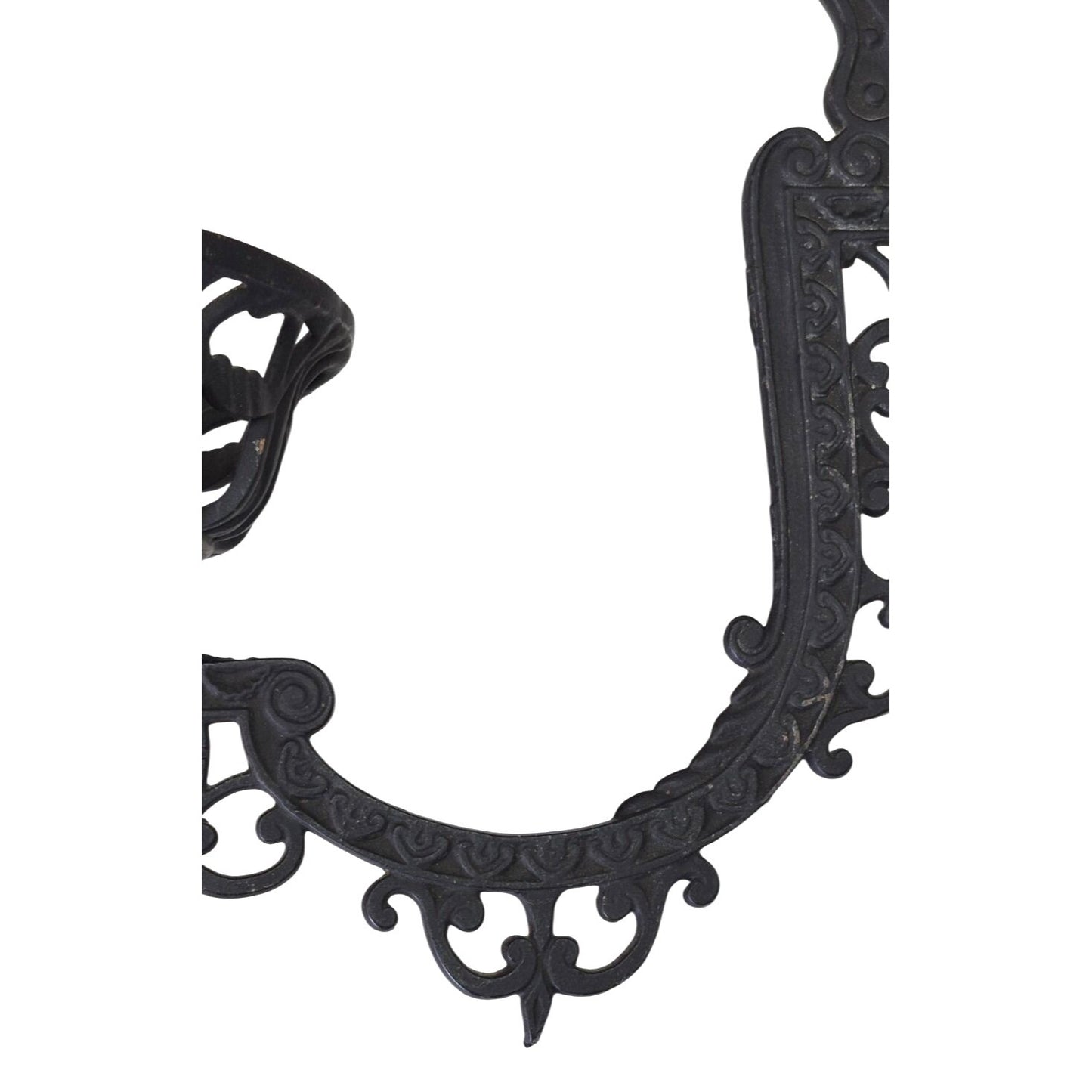 Cast Iron Oil Lamp Wall Swing Arm Holder 12"