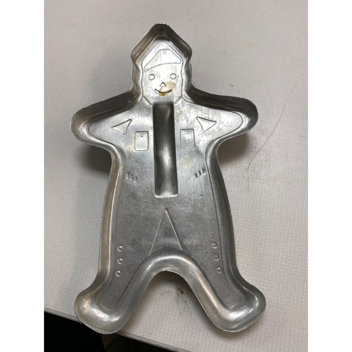 Vintage Aluminum Gingerbread Boy Cookie Cutter