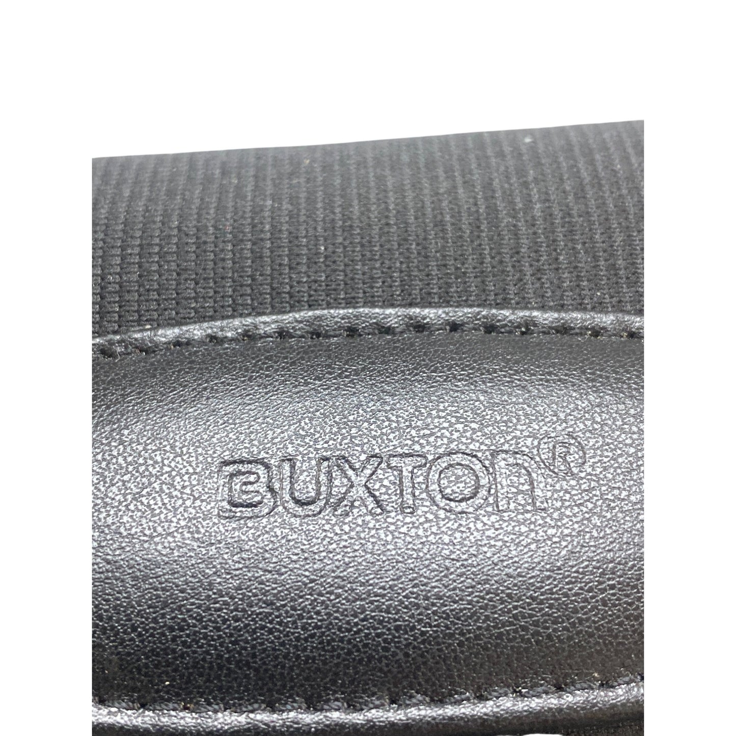Buxton Genuine Leather Organizer Wallet With Pen