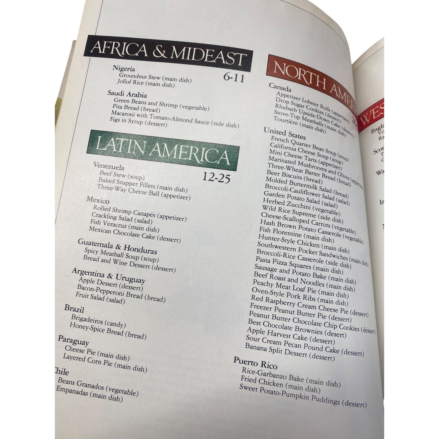 The Avon International Cookbook Hardcover