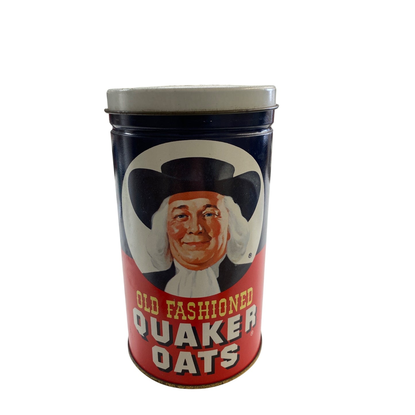 Vintage 1982 Quaker Oats Tin