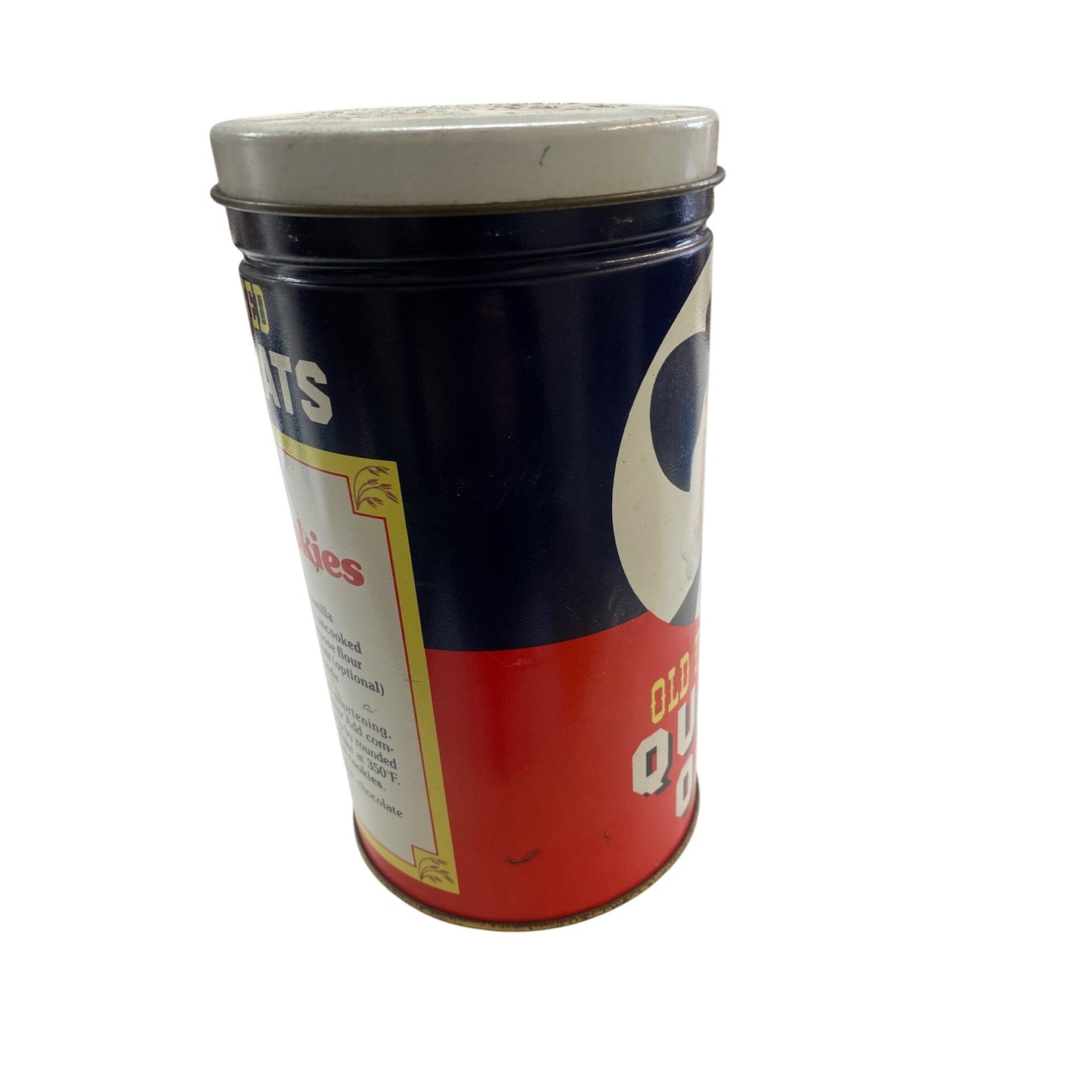 Vintage 1982 Quaker Oats Tin