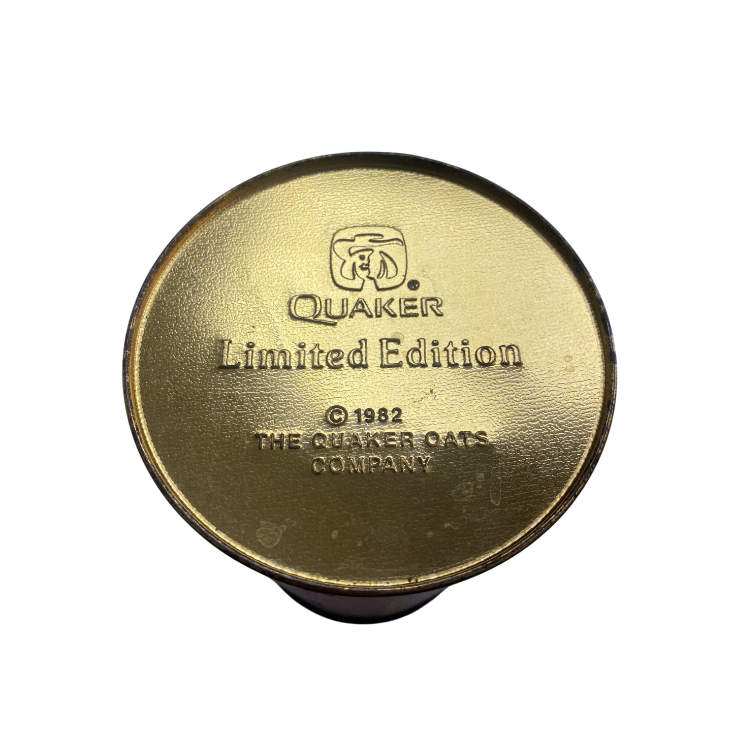 Vintage 1982 Quaker Oats Tin