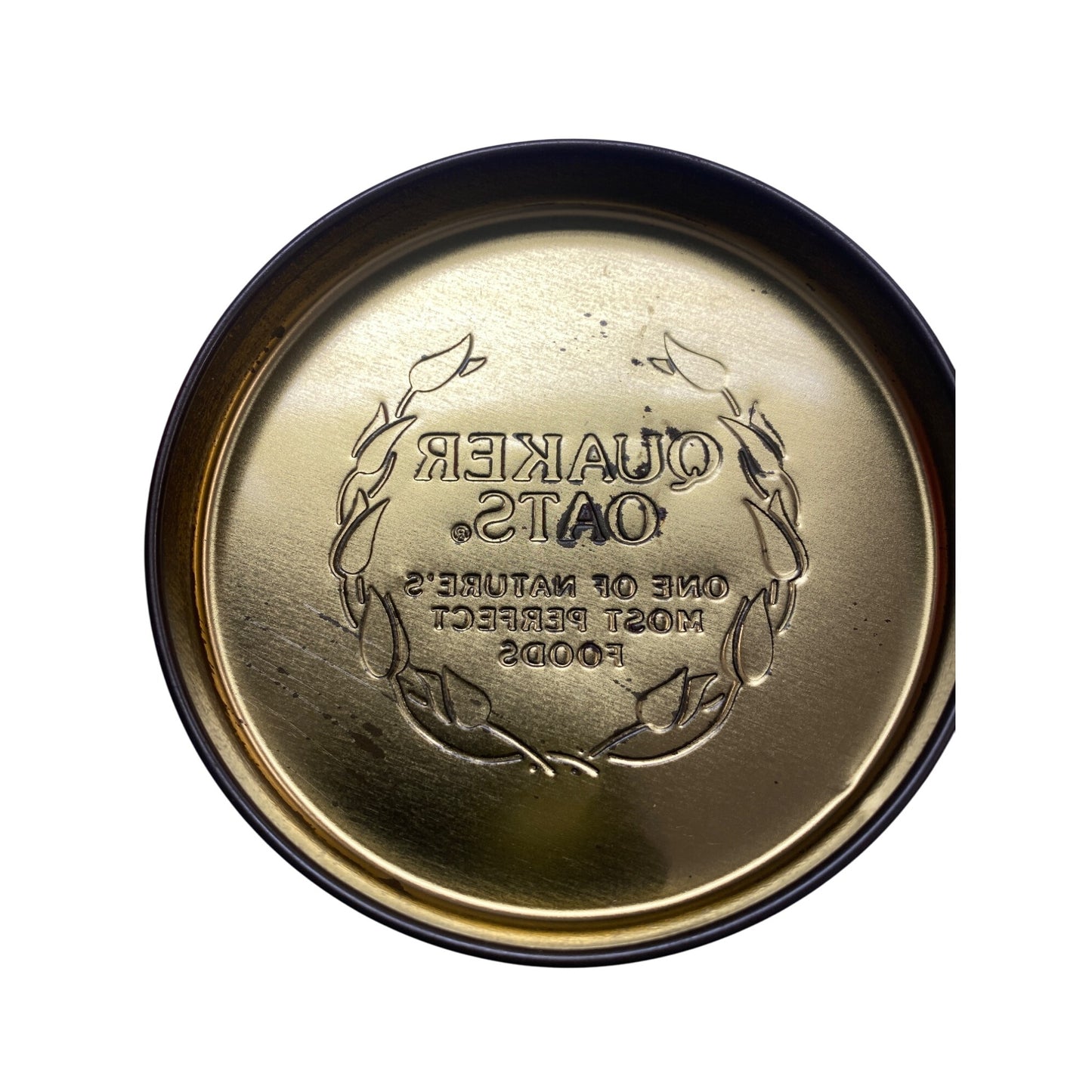 Vintage 1982 Quaker Oats Tin