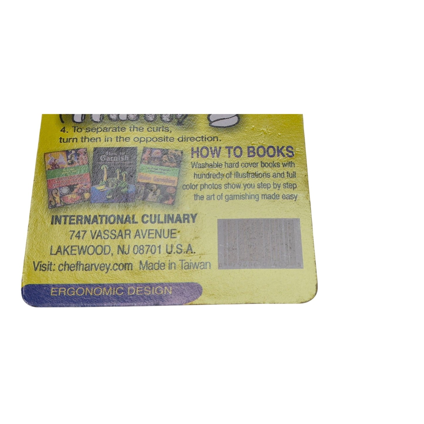 Chef Harveys Twin Curl Vegetable Cutter #4403 Ergonomic Design