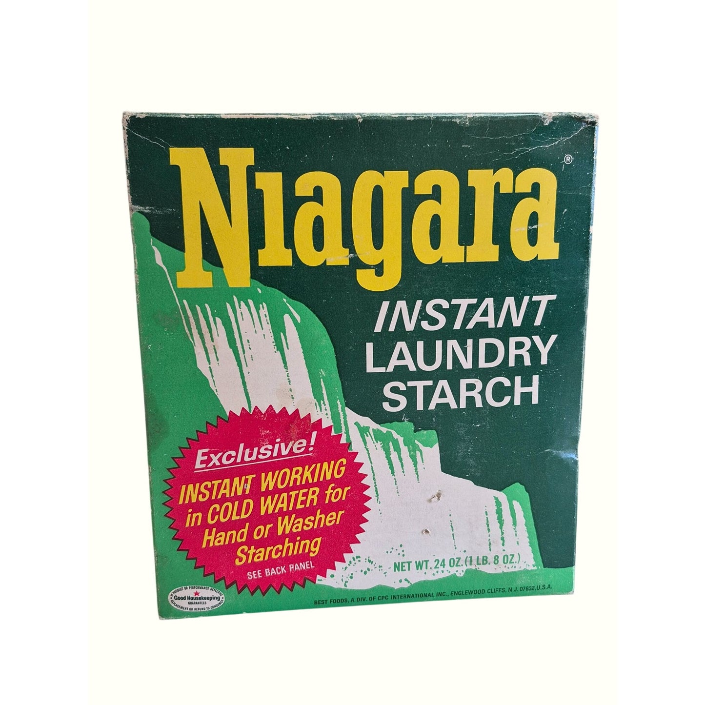 Niagara Instant Laundry Starch 24 Oz Large Economy Size For Hand/Washing Machine Use