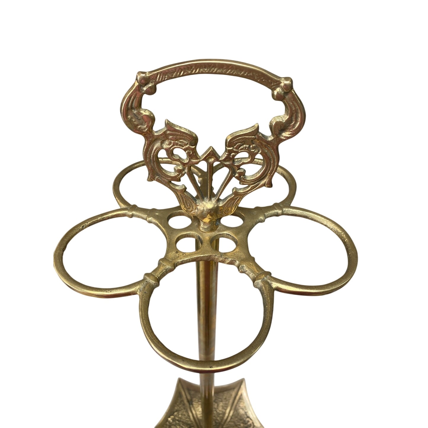 Vintage Brass Umbrella Stand