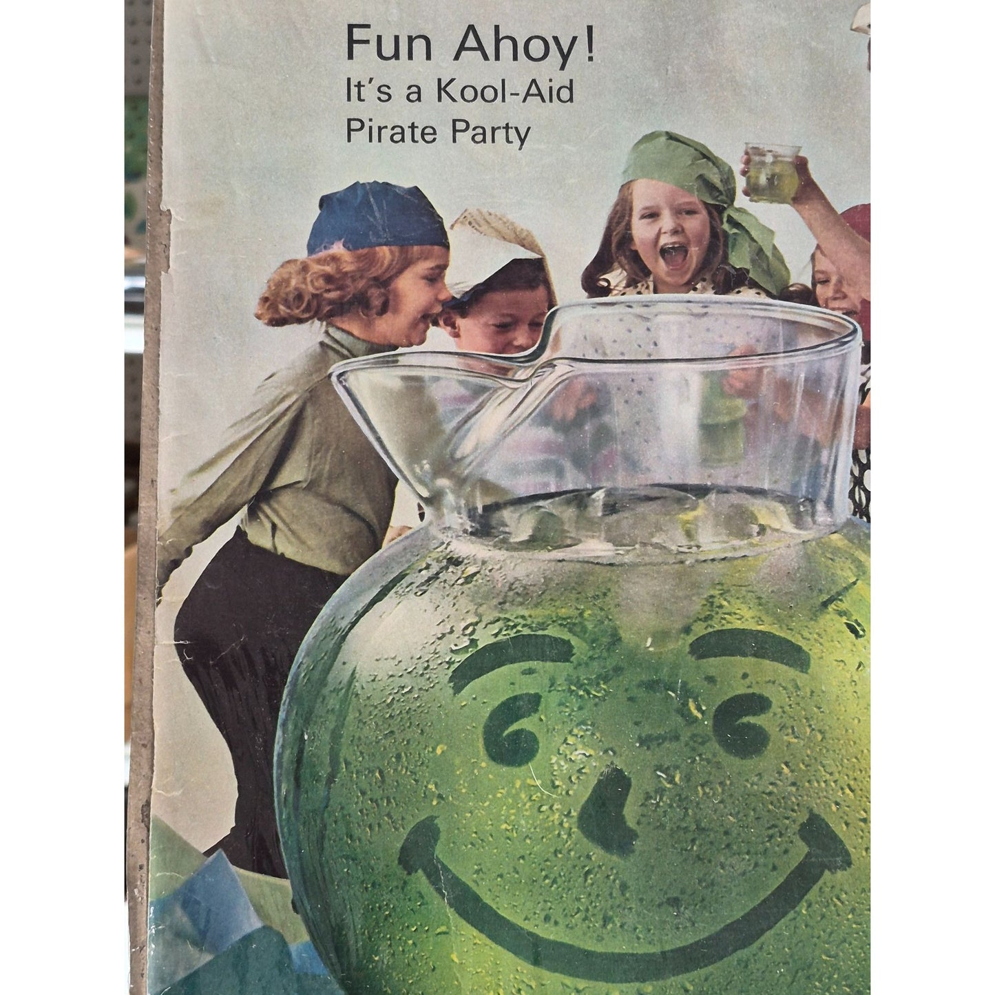 Vintage 1964 Kool-Aid Pirate Party Ad