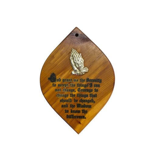 Serenity Prayer Wall Plaque