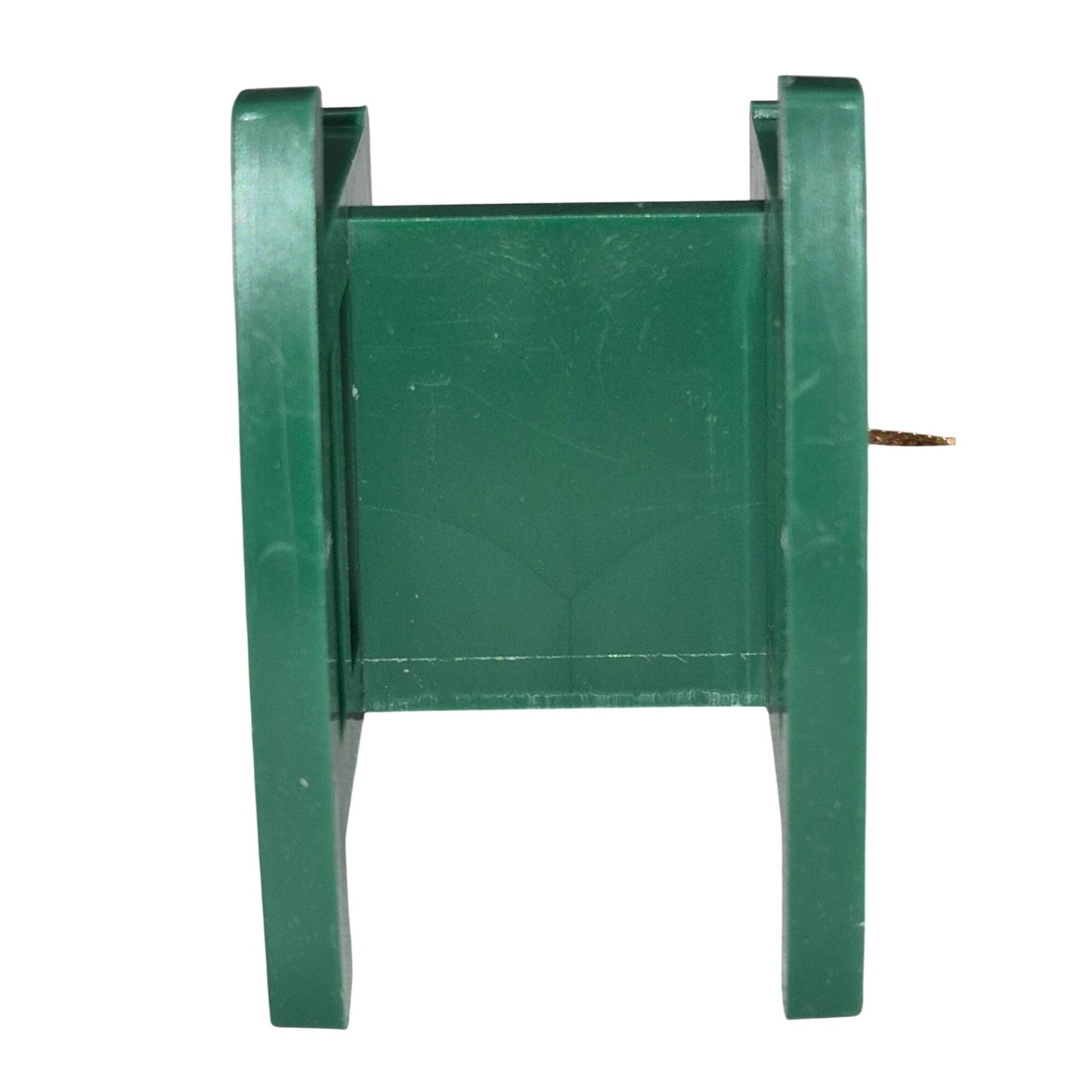 Grandpa Green Rocking Chair Christmas Ornament With "Happy Holidays" Cushion