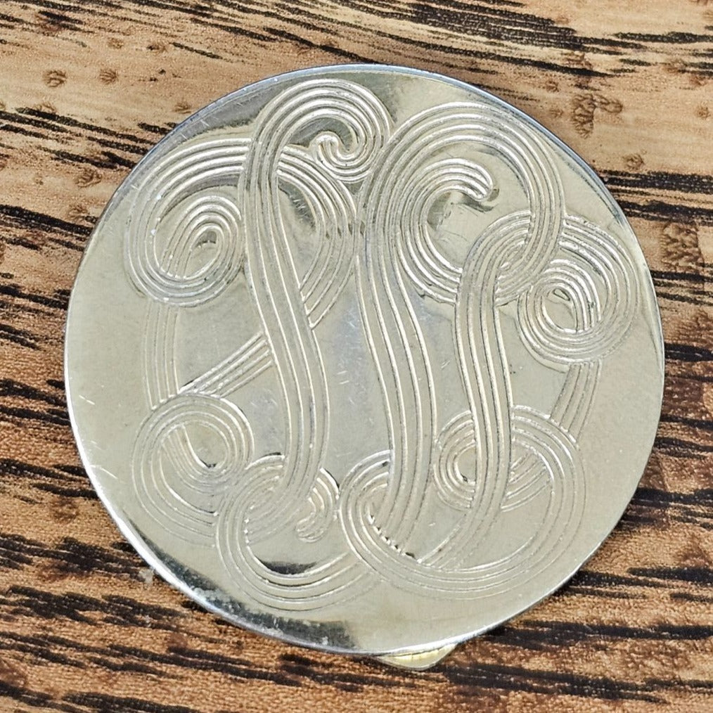 Gold-Tone Metal Clip