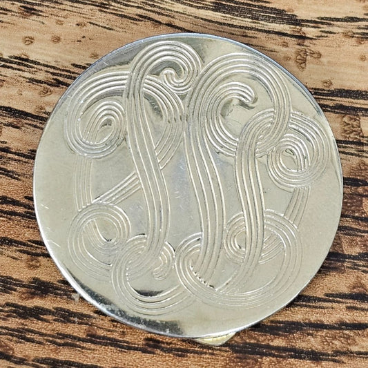 Gold-Tone Metal Clip