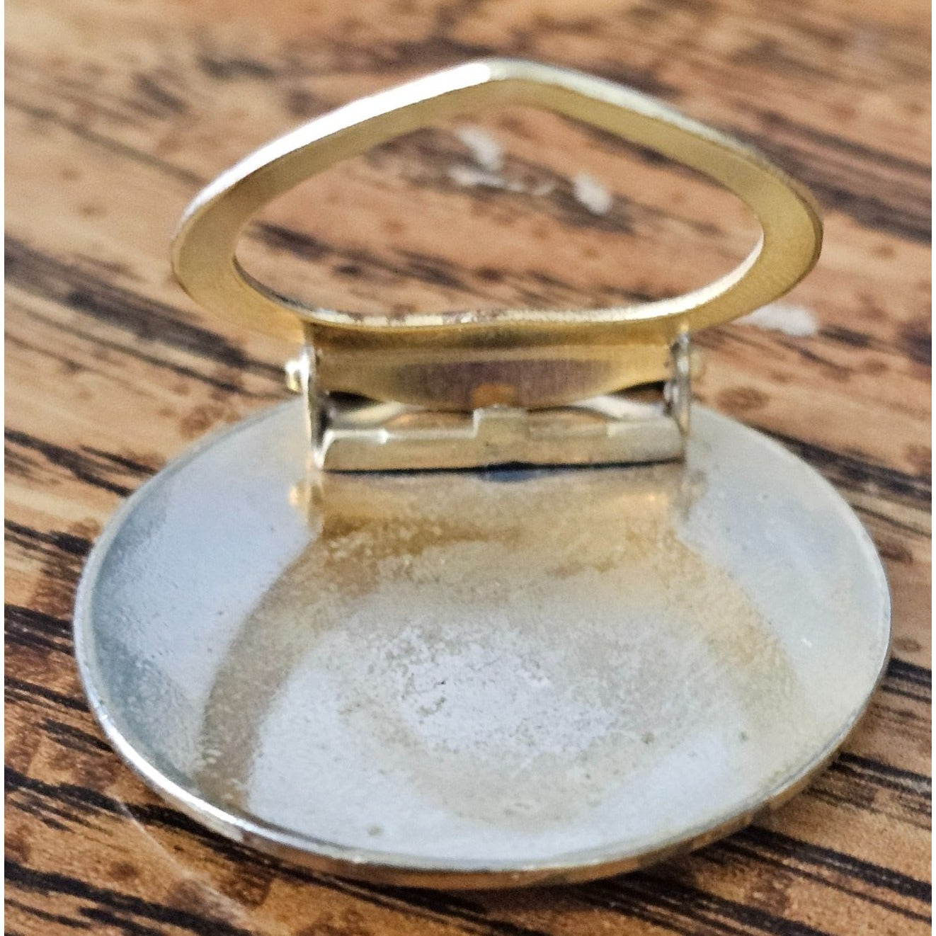 Gold-Tone Metal Clip