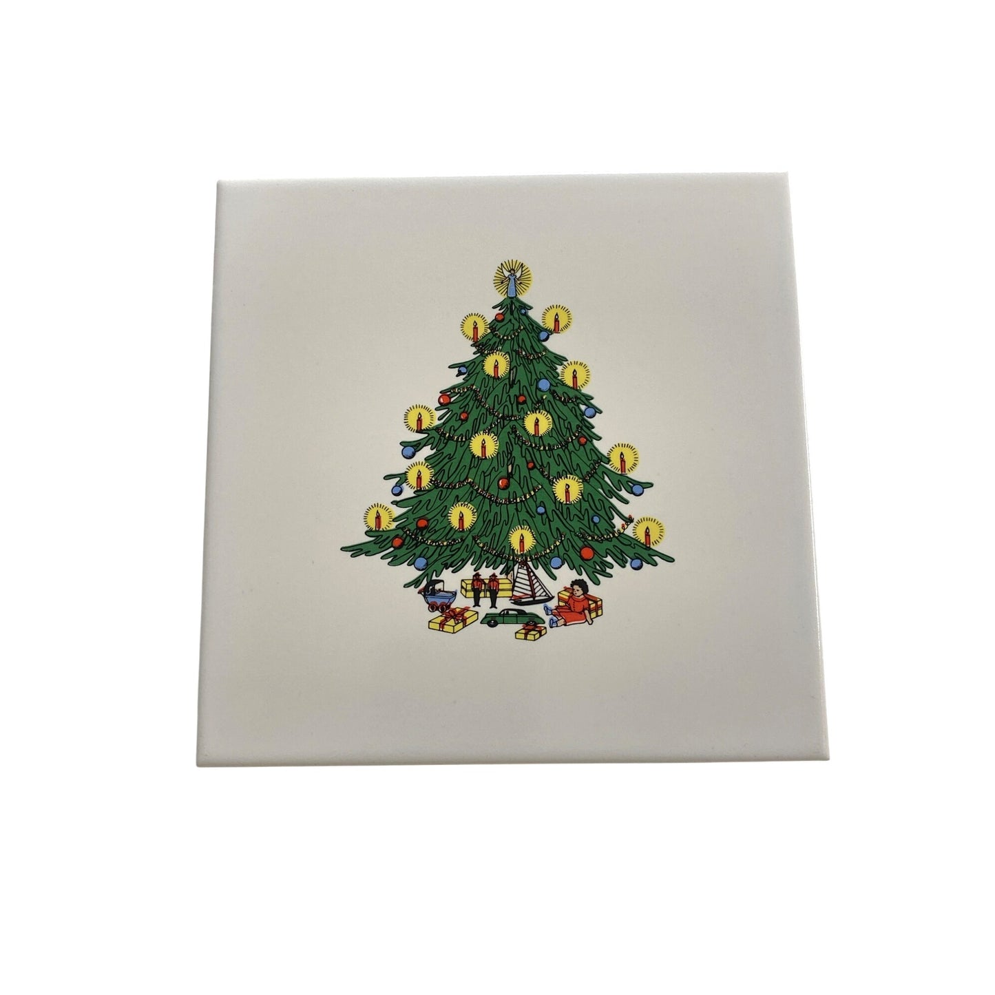 Franciscan Christmas Tree Tile