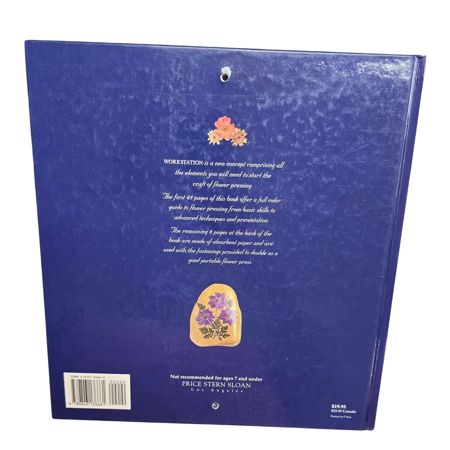 Pressed Flower Workstation Book & Kit For Beginners Ages 8+