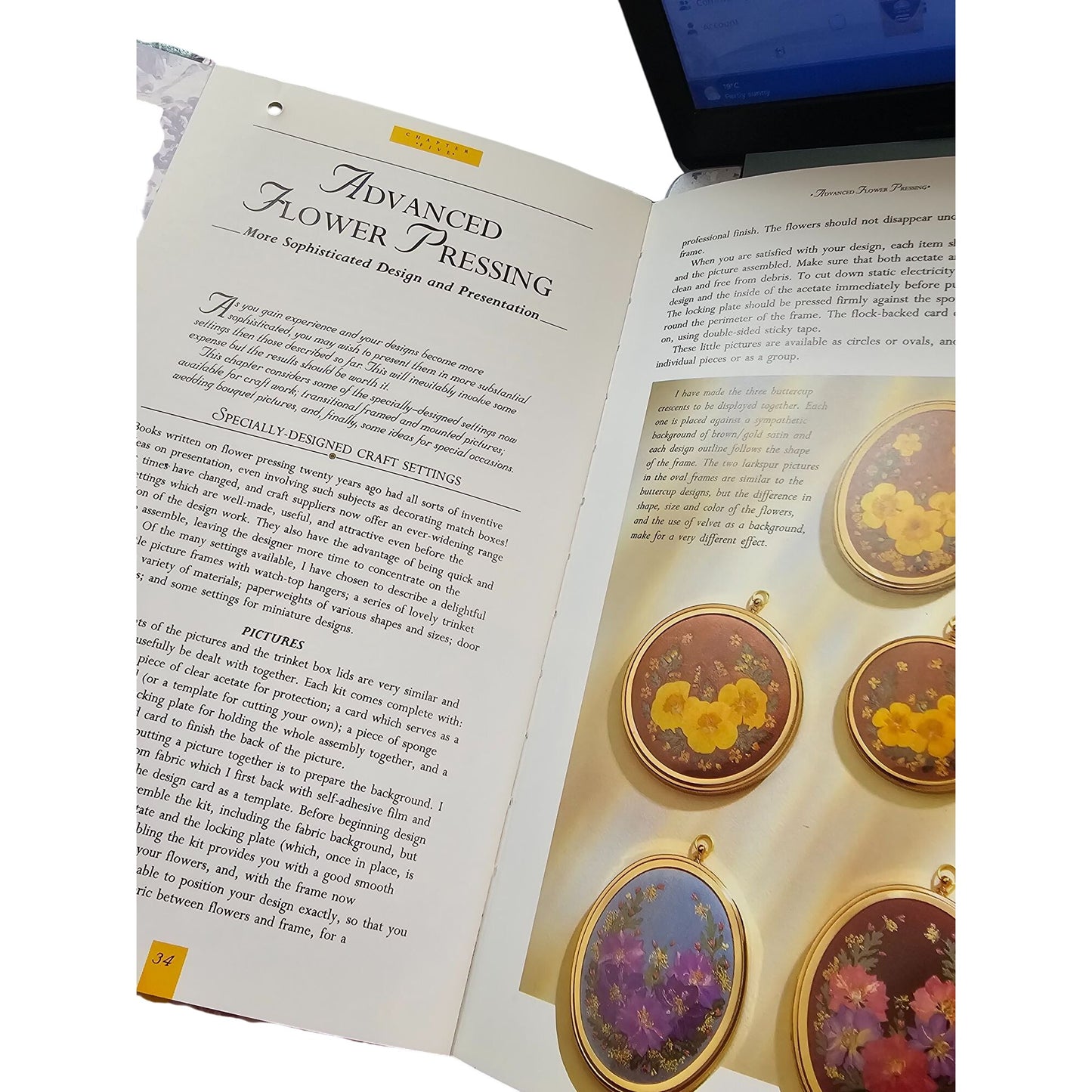 Pressed Flower Workstation Book & Kit For Beginners Ages 8+