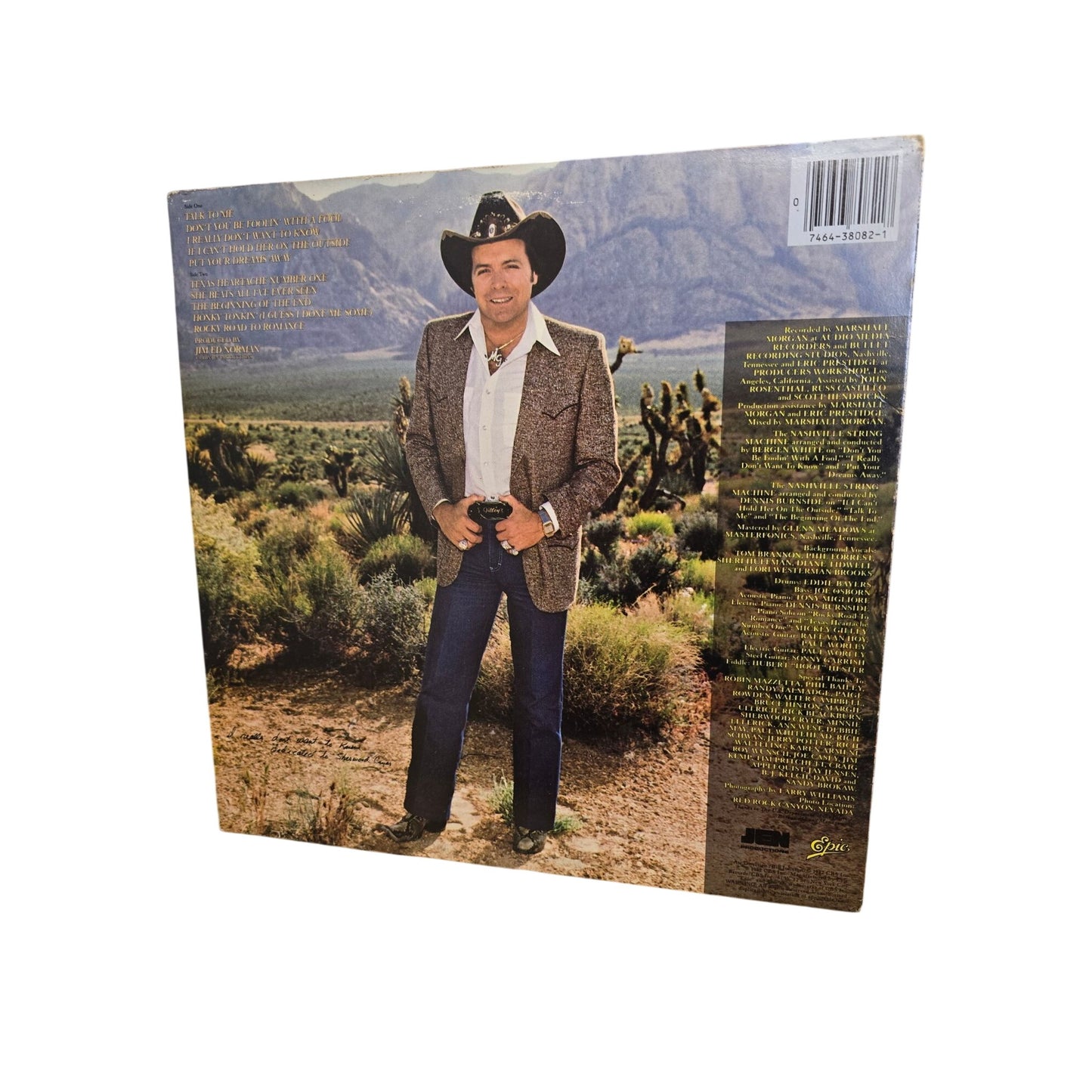 Mickey Gilley Put Your Dreams Away Vinyl Record 1982 Epic