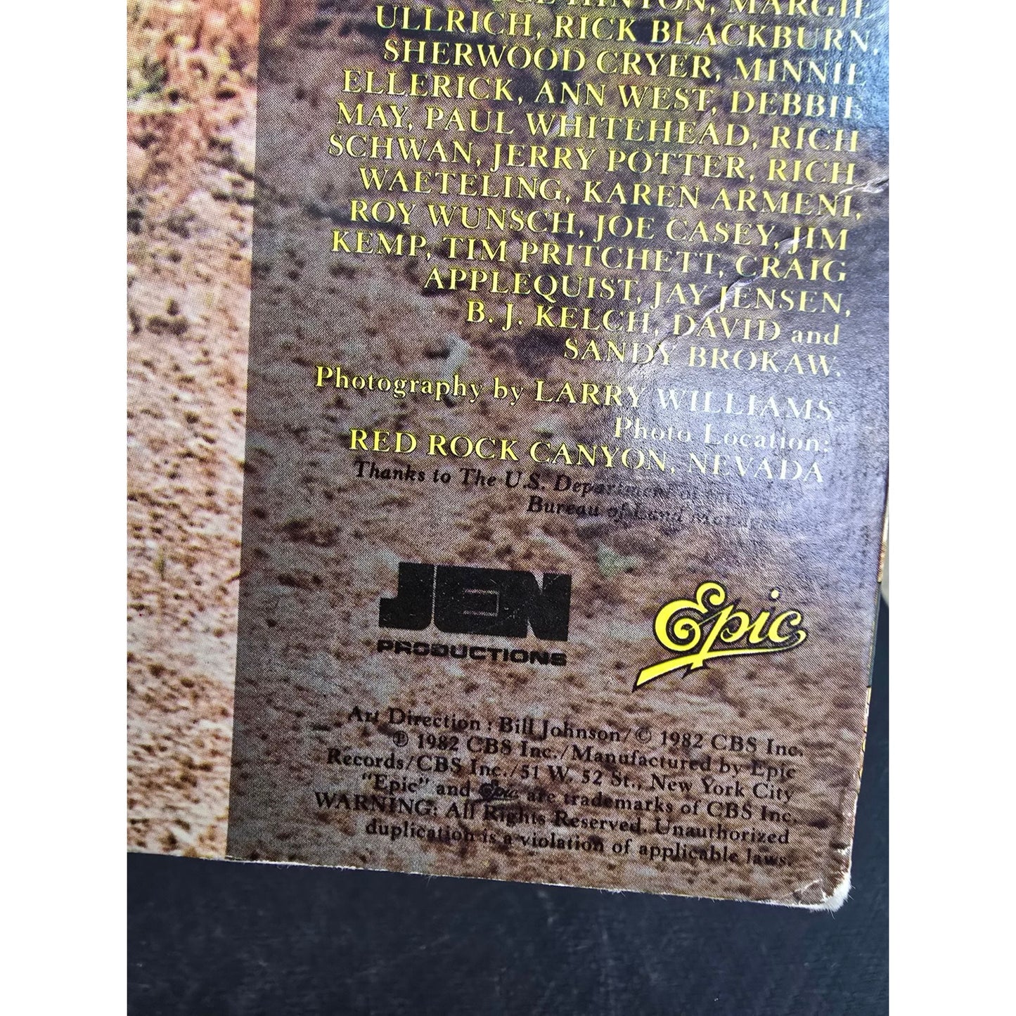 Mickey Gilley Put Your Dreams Away Vinyl Record 1982 Epic