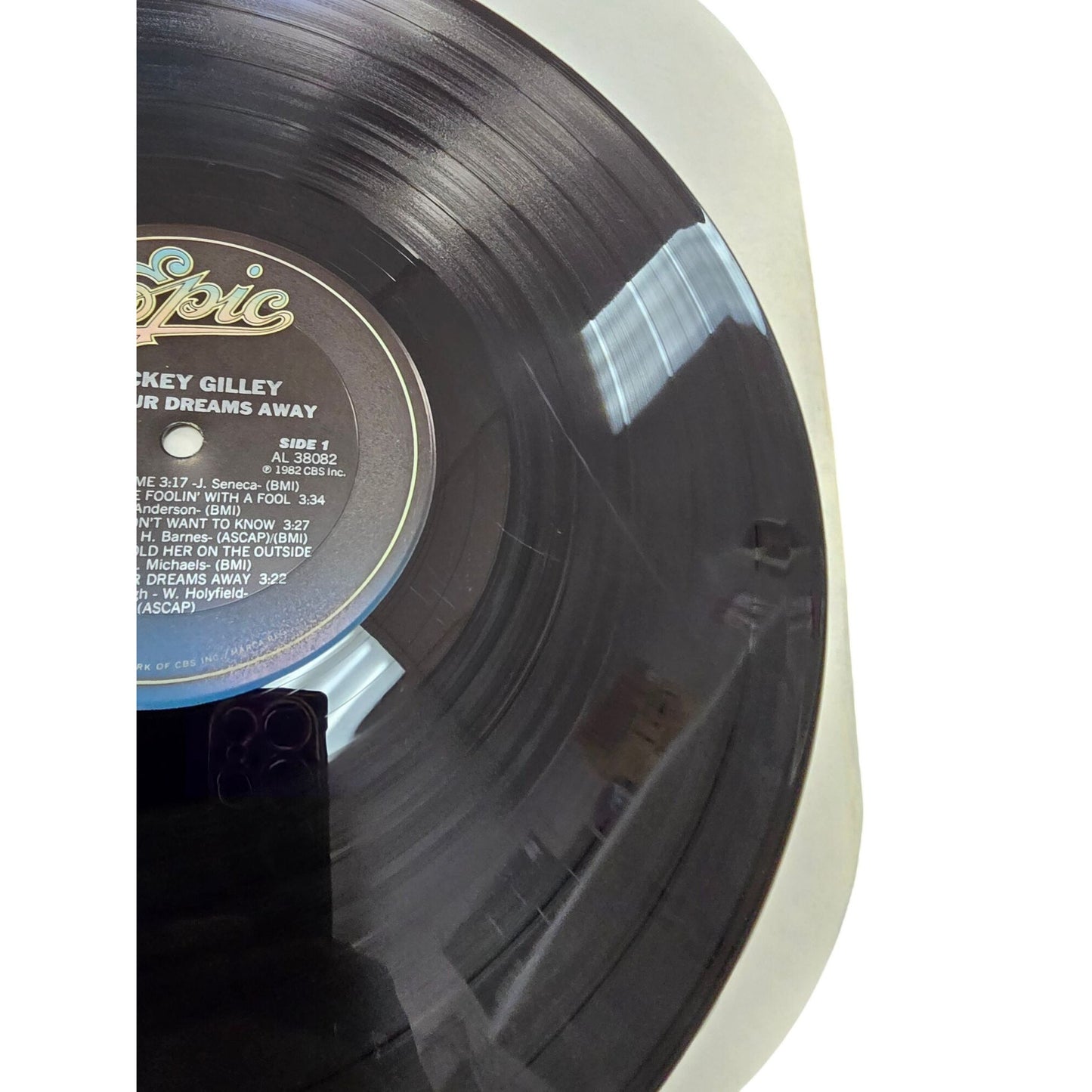 Mickey Gilley Put Your Dreams Away Vinyl Record 1982 Epic