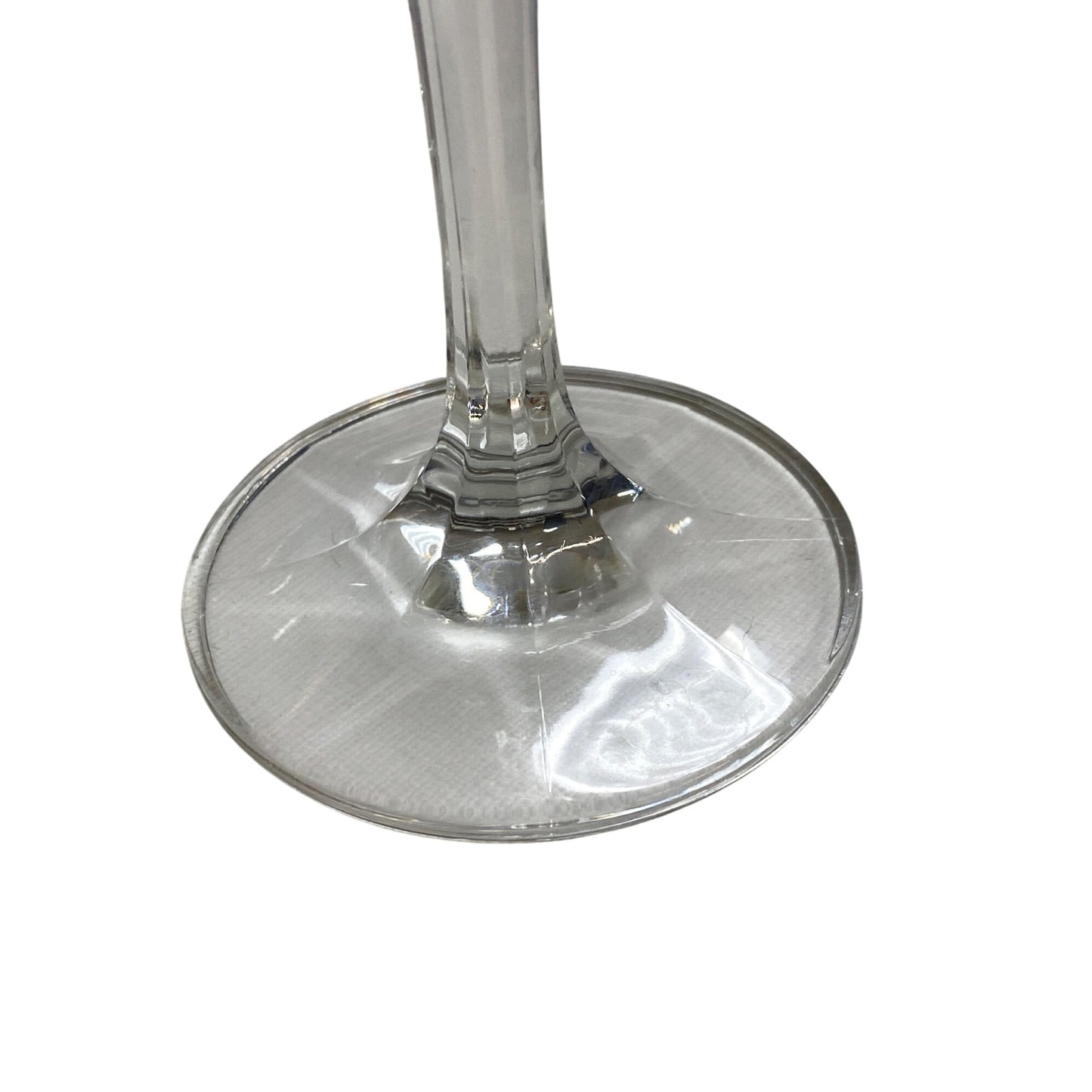 Clear Glass Champagne Flutes Set Of 2