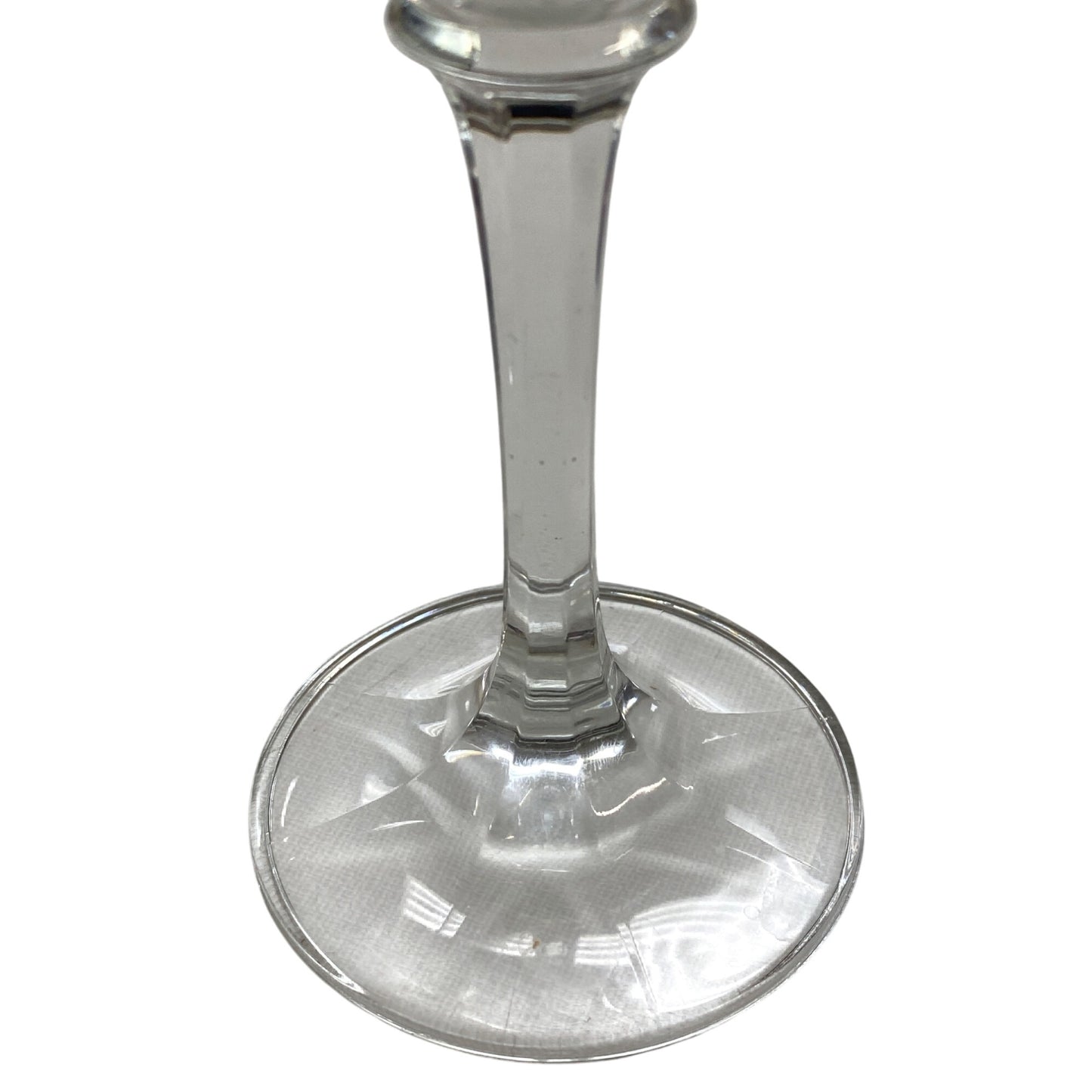 Clear Glass Champagne Flutes Set Of 2