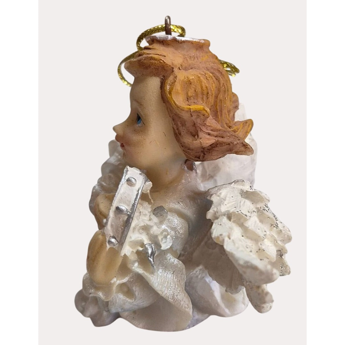 Angel Christmas Ornaments Playing Musical Instruments Set 3