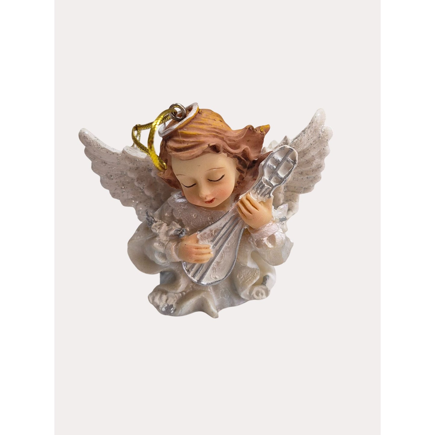 Angel Christmas Ornaments Playing Musical Instruments Set 3