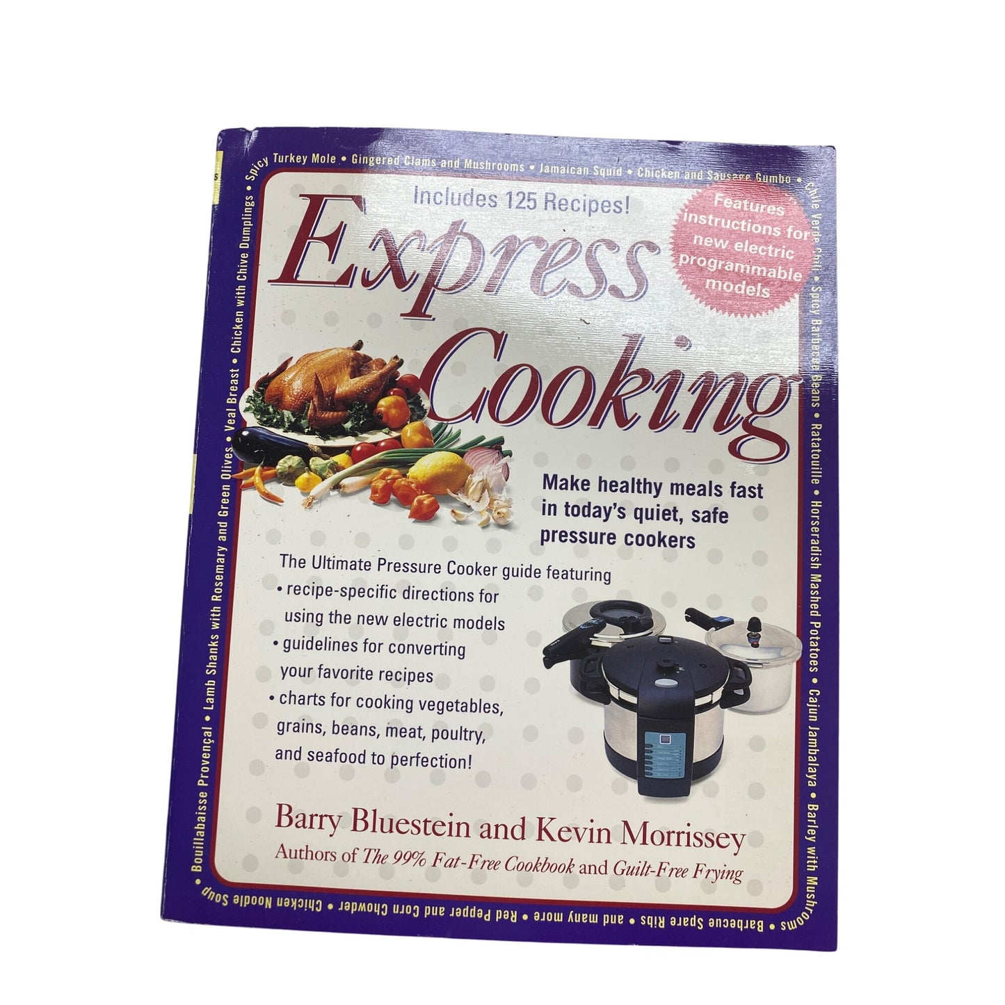 Express Cooking Paperback Book By Barry Bluestein & Kevin Morrissey