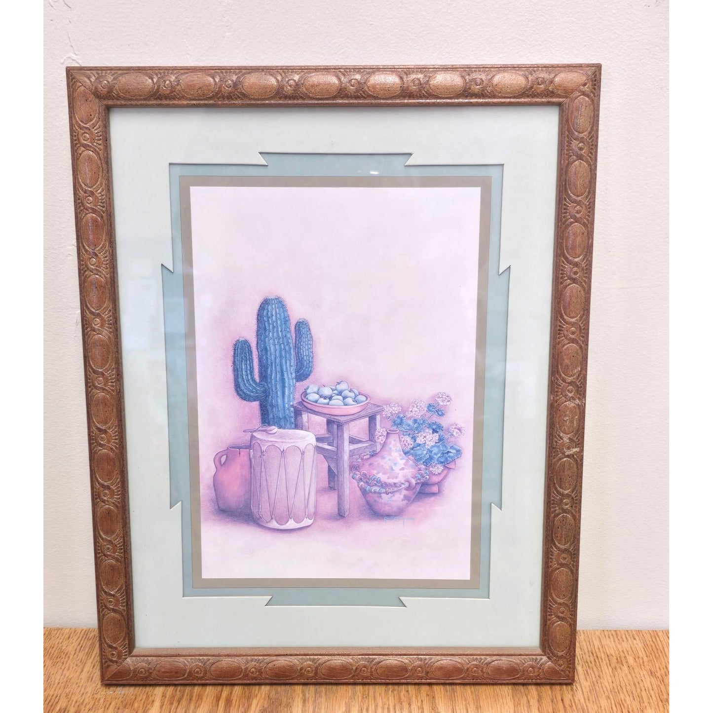 Cactus & Pottery Print
