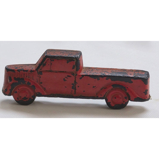 Vintage 1946 Judy's Farm Flat Hard Rubber Toy Truck Minneapolis, Minnesota