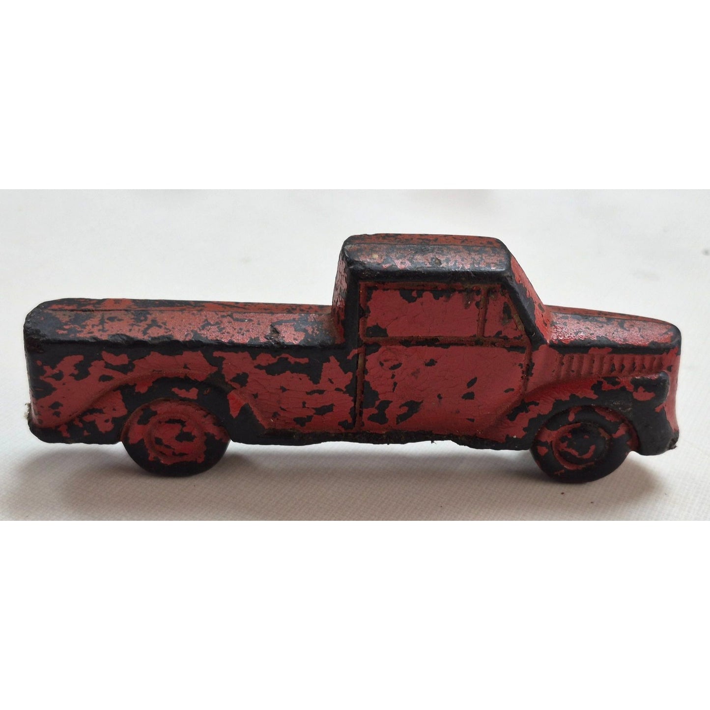 Vintage 1946 Judy's Farm Flat Hard Rubber Toy Truck Minneapolis, Minnesota