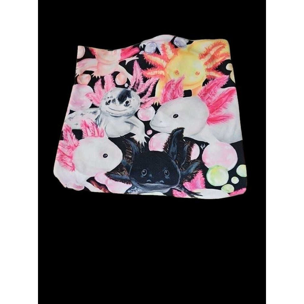 AXOLOTL throw pillow case