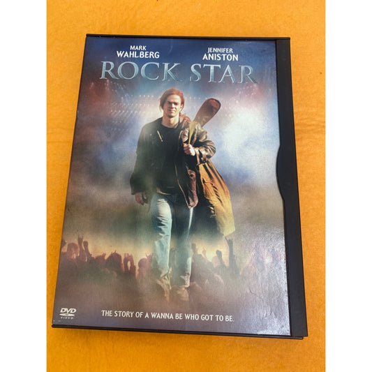 Rock Star DVD Movie Starring Mark Wahlberg & Jennifer Aniston