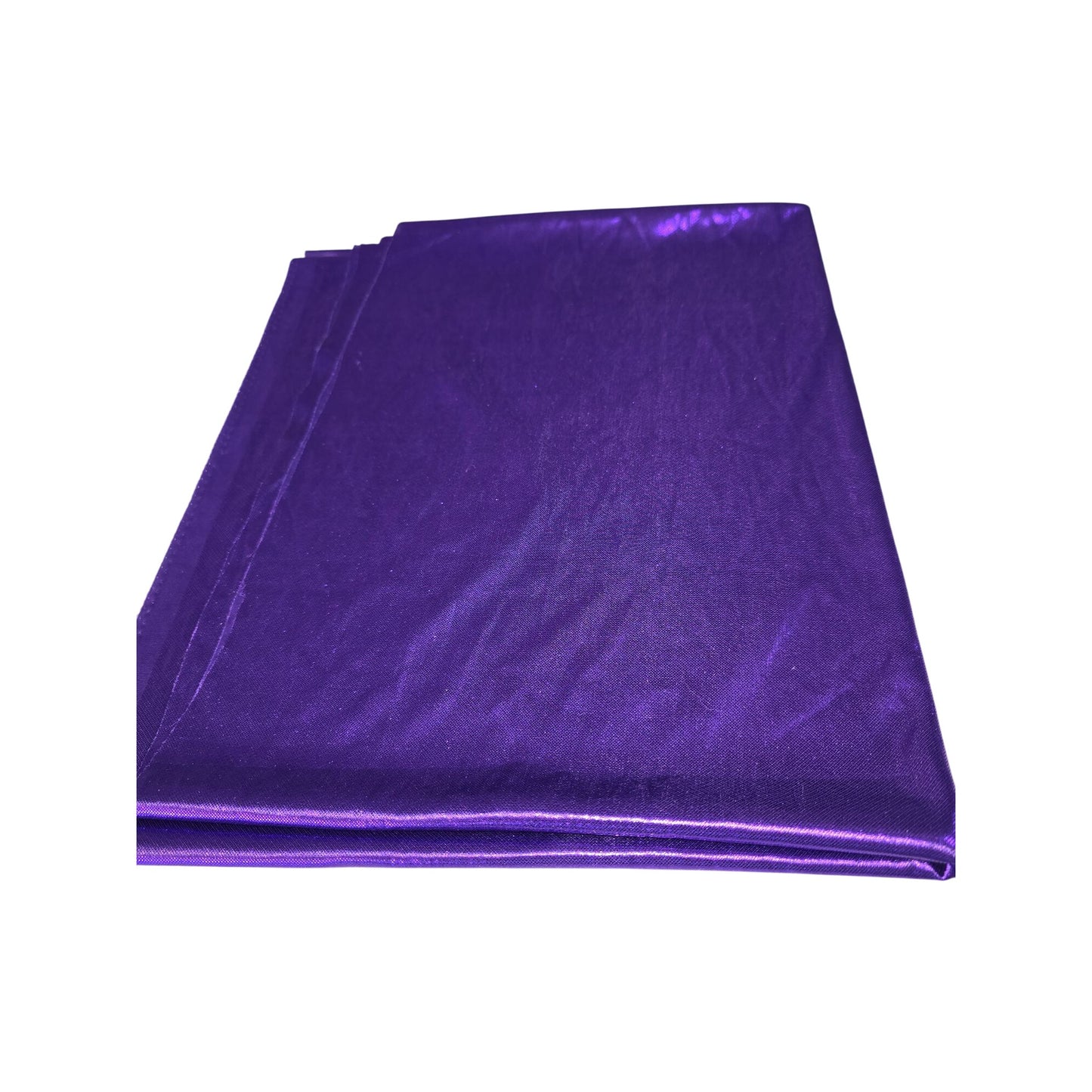 Purple Metallic Fabric For Crafts & Sewing 22" W x 3 yds L