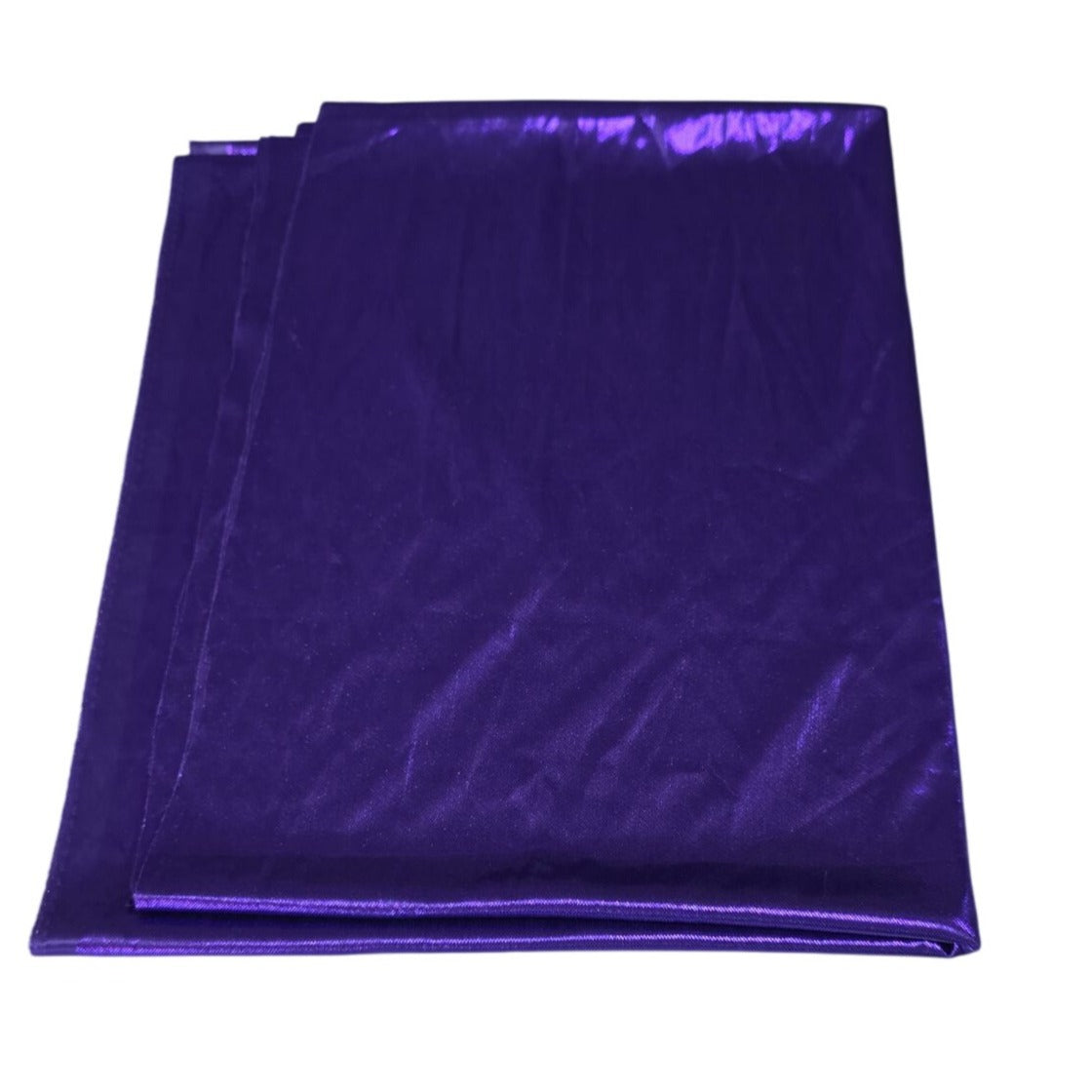 Purple Metallic Fabric For Crafts & Sewing 22" W x 3 yds L