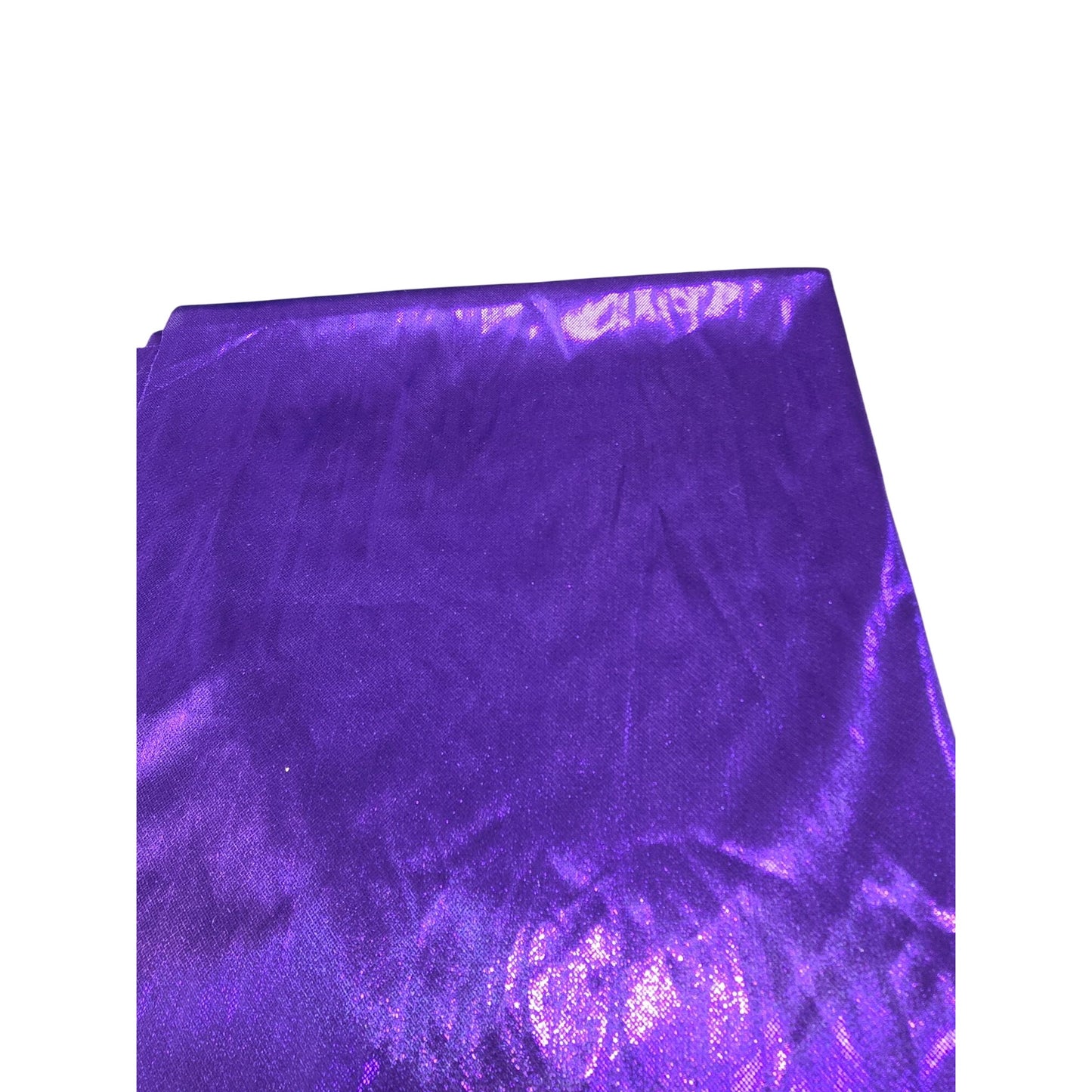 Purple Metallic Fabric For Crafts & Sewing 22" W x 3 yds L