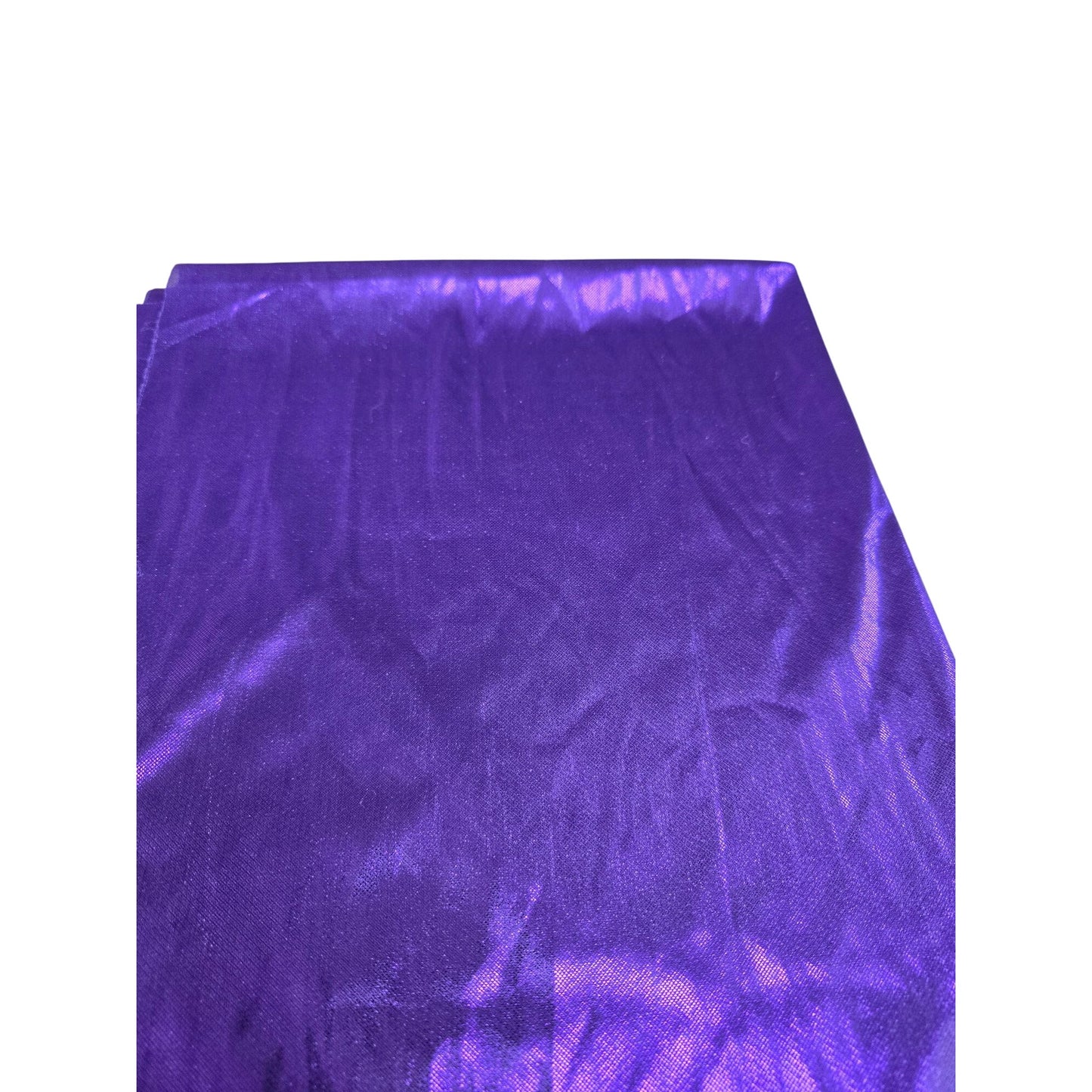Purple Metallic Fabric For Crafts & Sewing 22" W x 3 yds L
