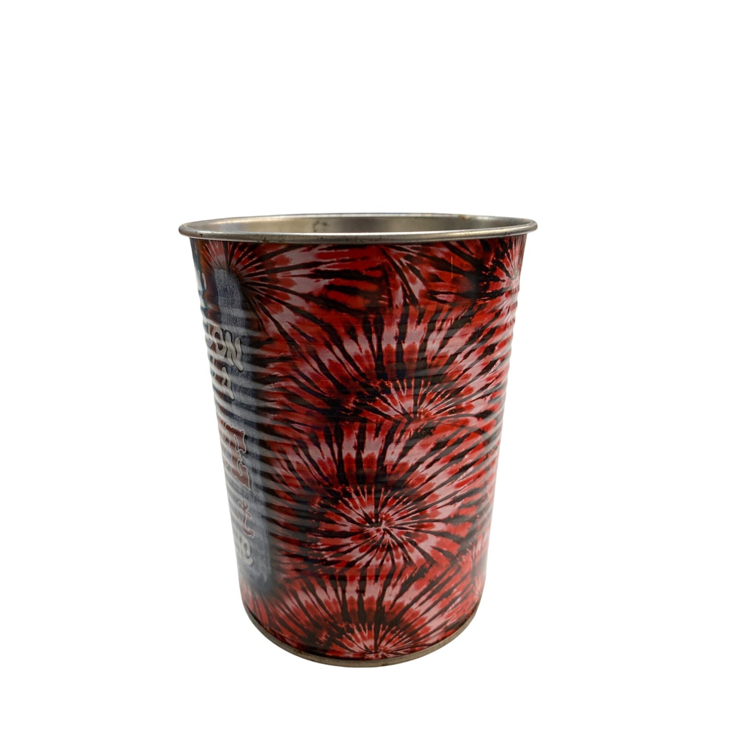 Joes Crab Shack Pirate-Themed Metal Can Cup With Humorous Quote