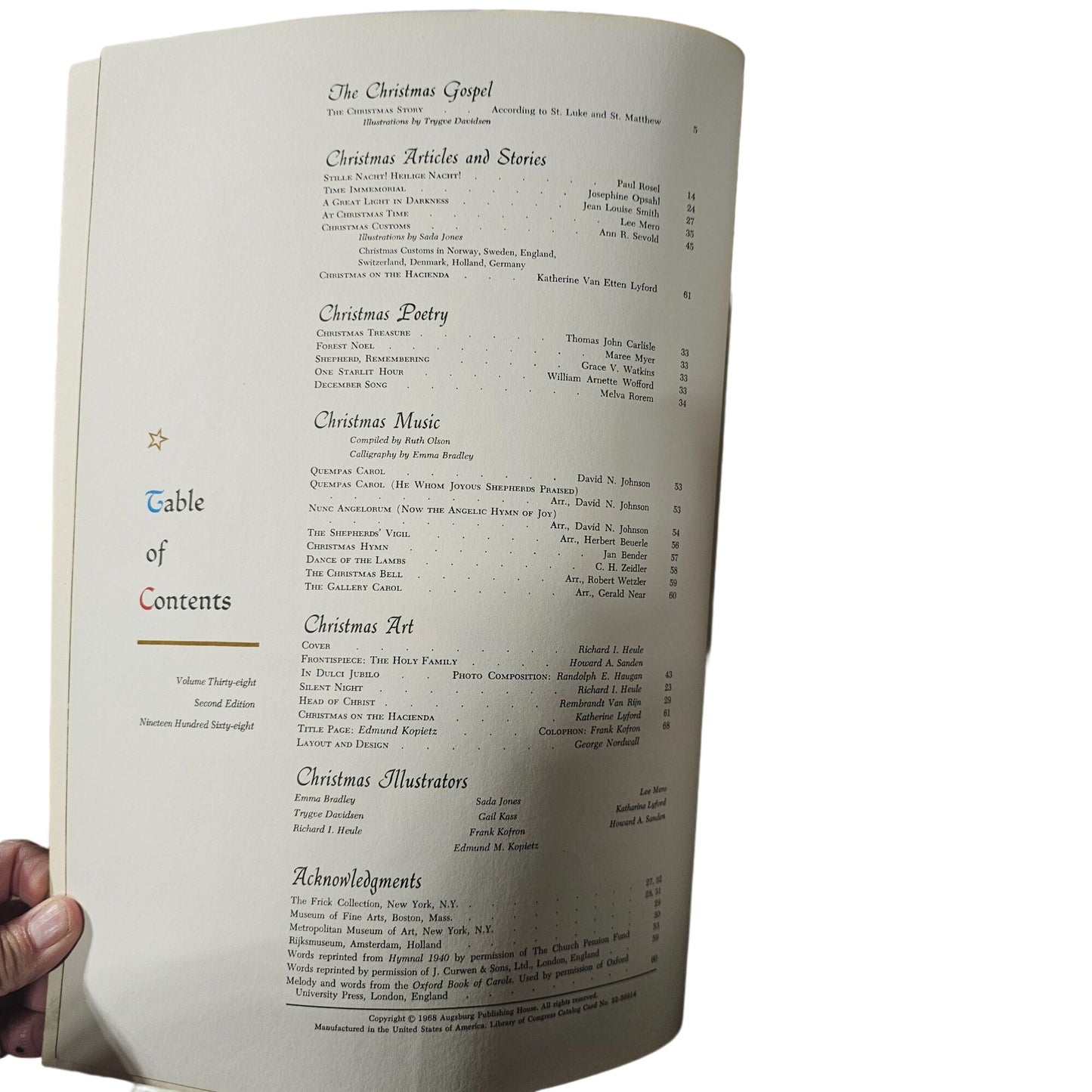 Christmas Annual Of American Literature & Art Volume 35