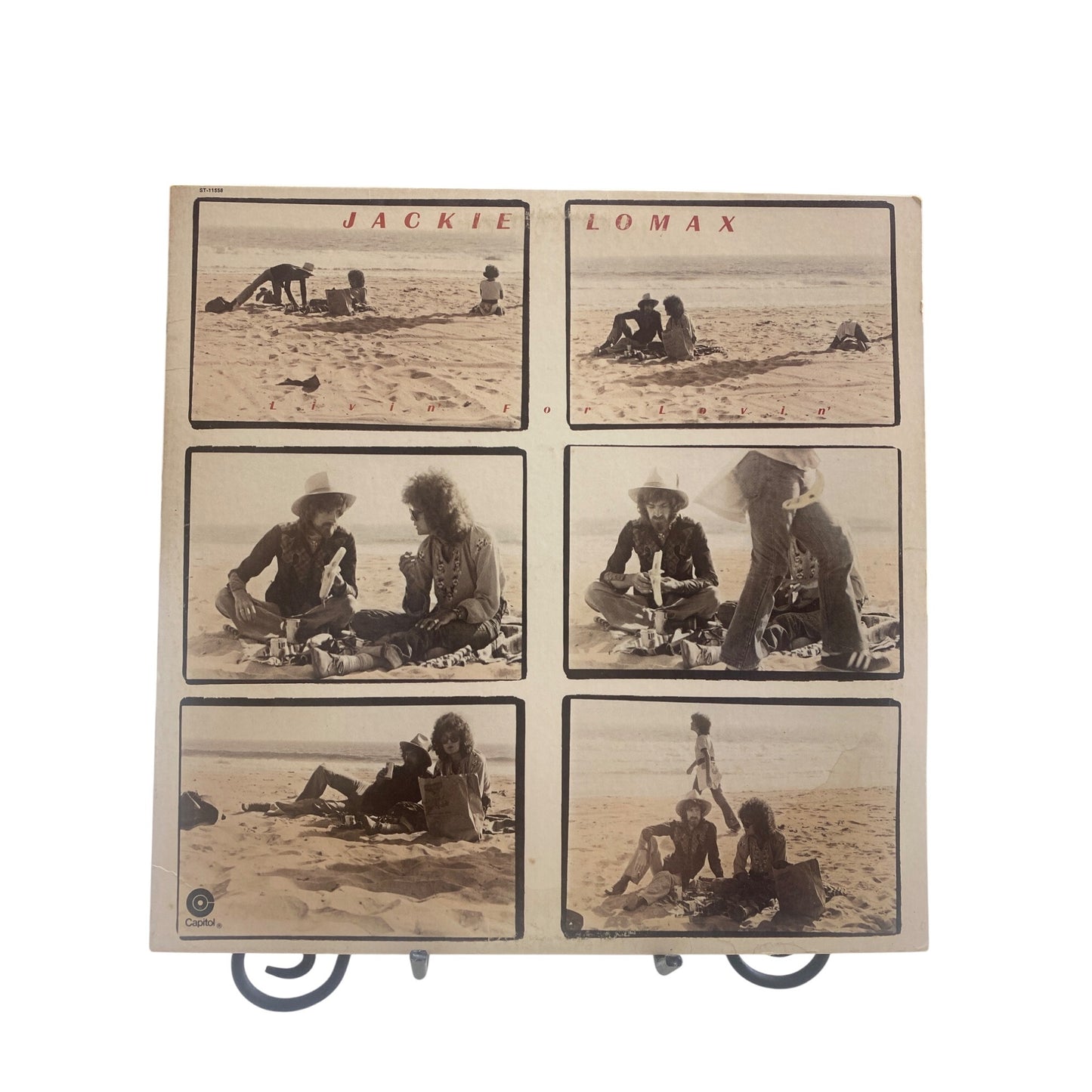 Jackie Lomax "Livin For Lovin" Vinyl LP Record Album Capitol