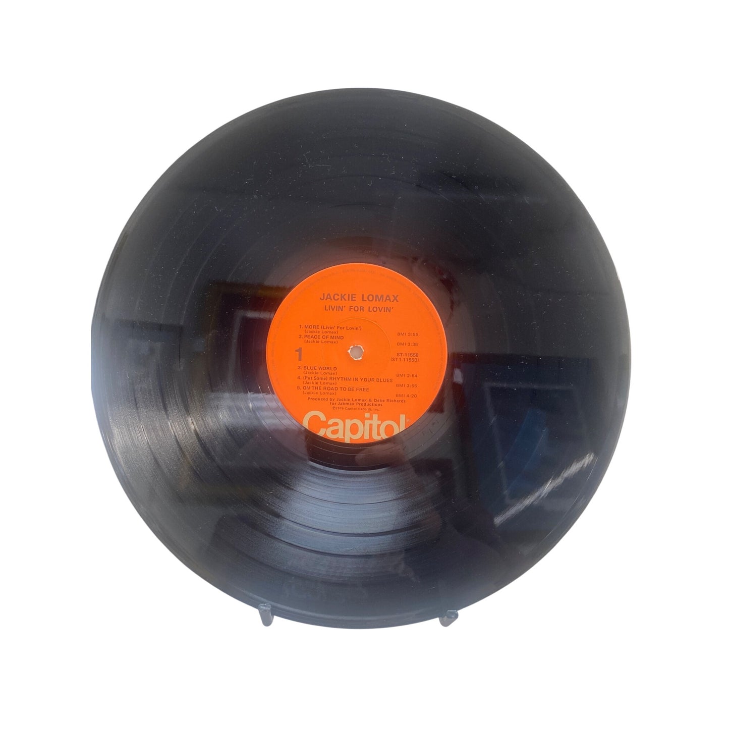 Jackie Lomax "Livin For Lovin" Vinyl LP Record Album Capitol