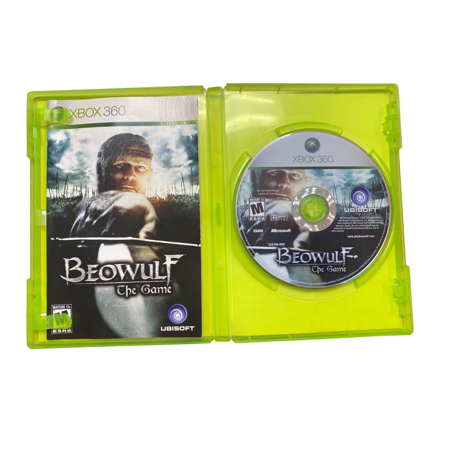 Beowulf The Game Xbox 360 Ubisoft Mature