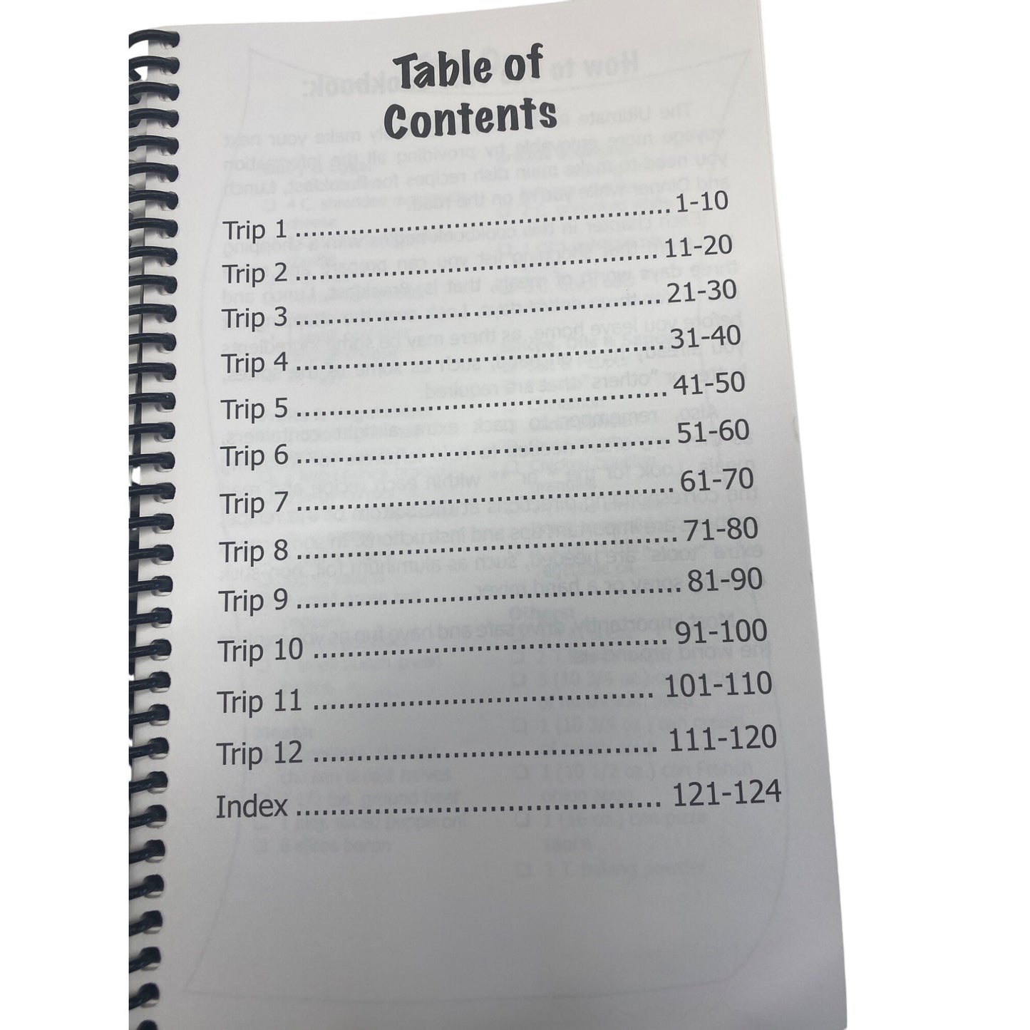 The Ultimate RV Cookbook: Recipes For The Traveling Chef