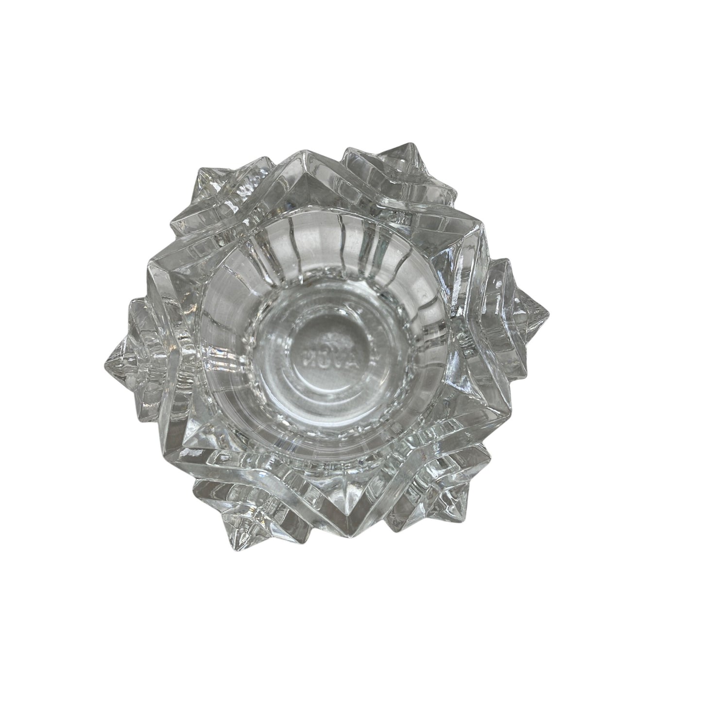 Vintage Avon Starburst Clear Glass