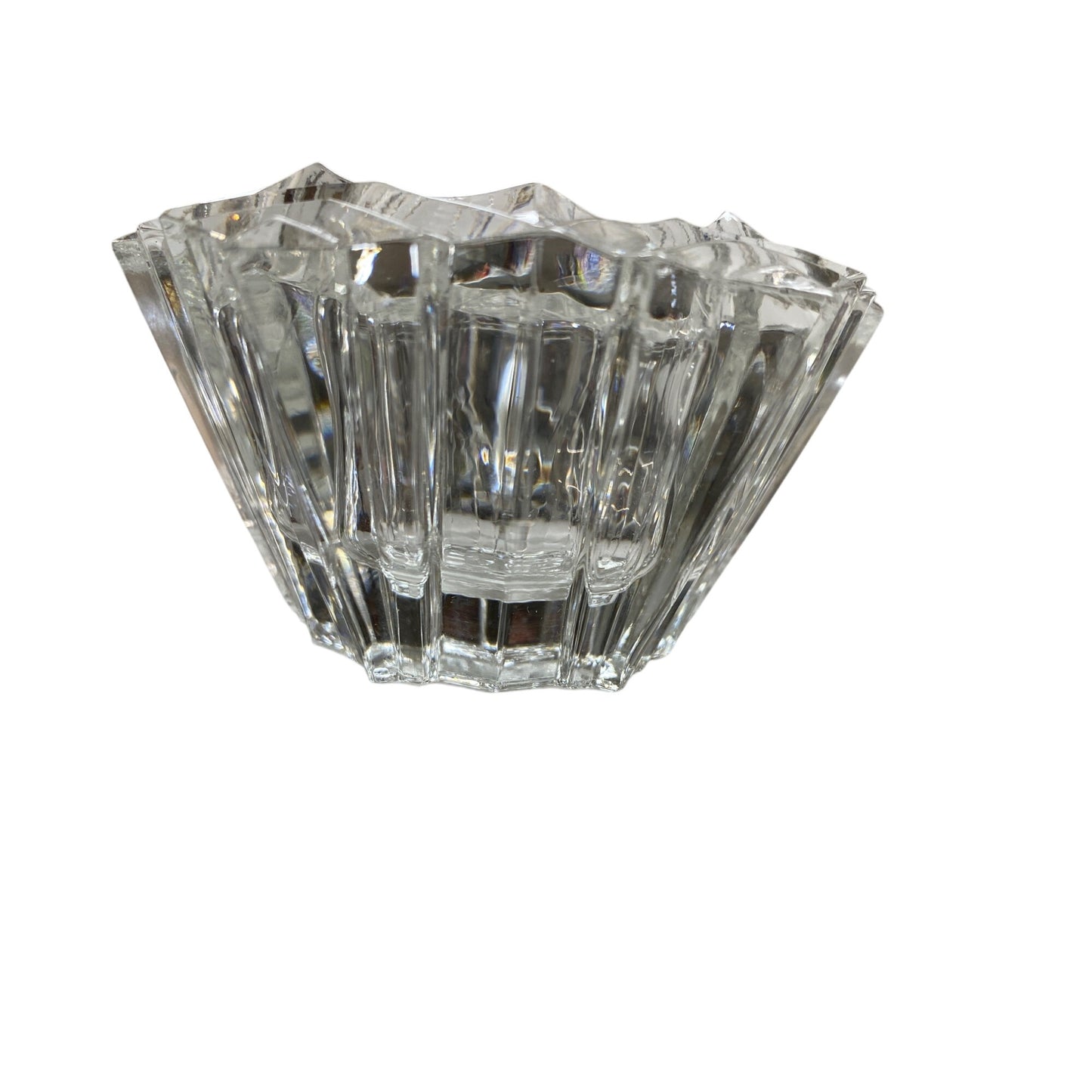 Vintage Avon Starburst Clear Glass